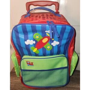 Stephen Joseph Boy's Classic Rolling Luggage Airplane